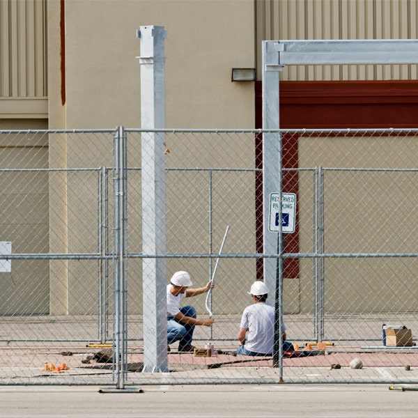 how much time can i lease the temporary fence for my building site or event in Kingdom City